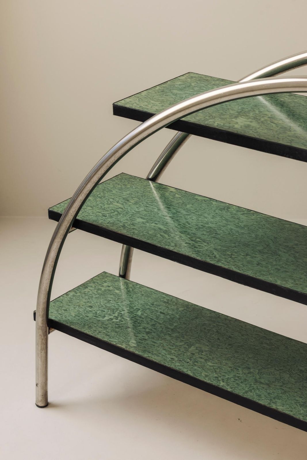 Modernist Vintage Shelving Unit Sourced In France, Dating From The 1970s photo buy