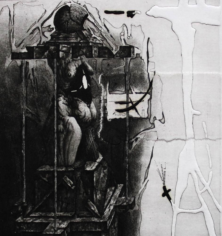 Podolczak Igorarchitectural Details Catalogue 4, Paper/Etching, 81/99, 10x9 Cm1989