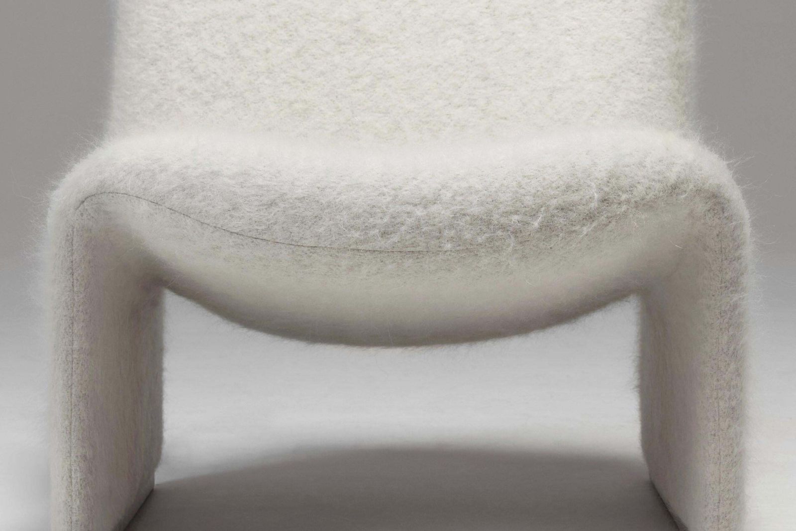 Giancarlo Piretti “Alky” Chair In Pierre Frey Fluffy Fabric, Artifort, 1970s photo buy