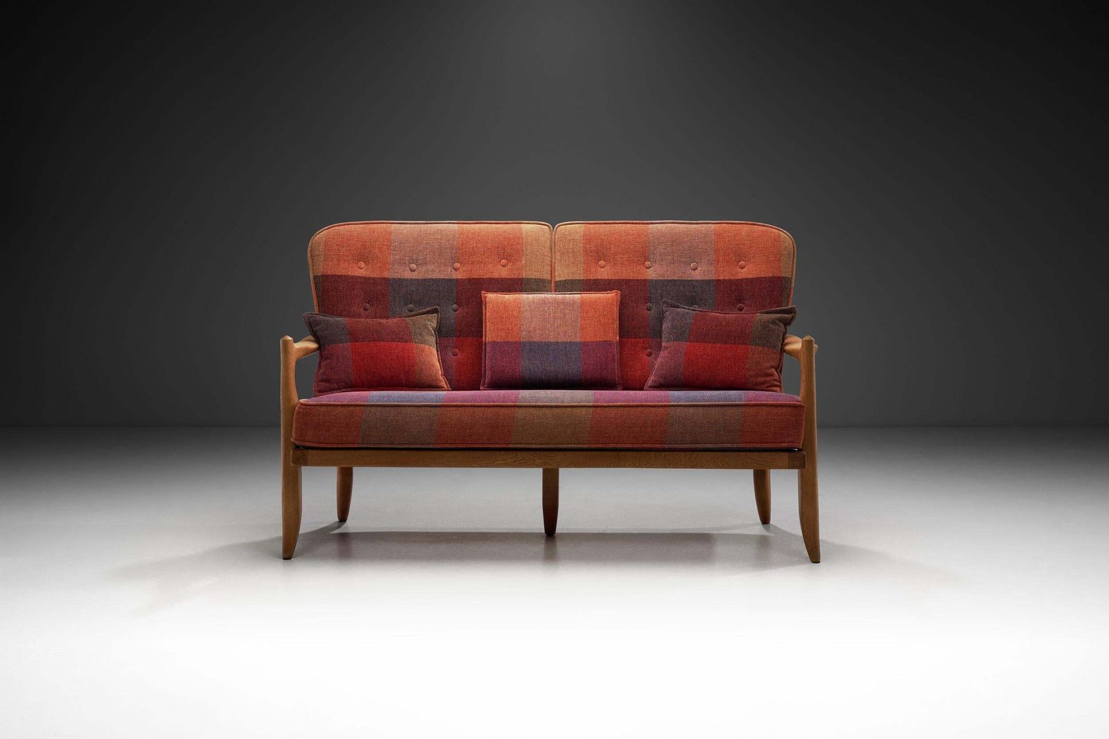 Guillerme Et Chambron "José" Sofa For Votre Maison, France 1970s photo 6651.0