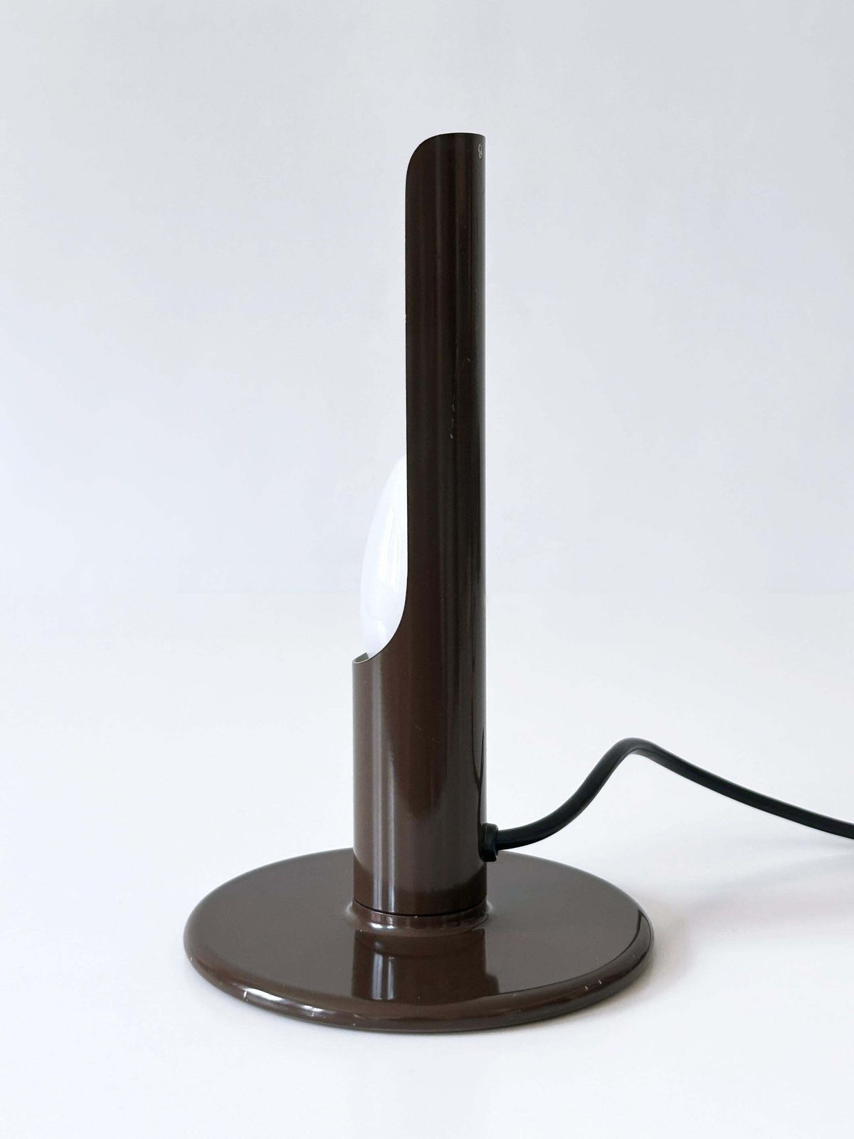 Rare & Minimalistic Mid Century Table Lamp Prix By Ingo Maurer For Design M 1969 photo for sale