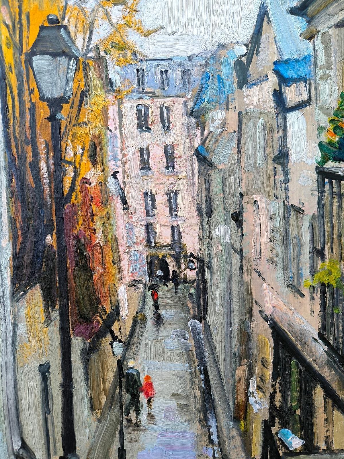Vladimir Ilibayev Street In Montmartre2025 photo for sale