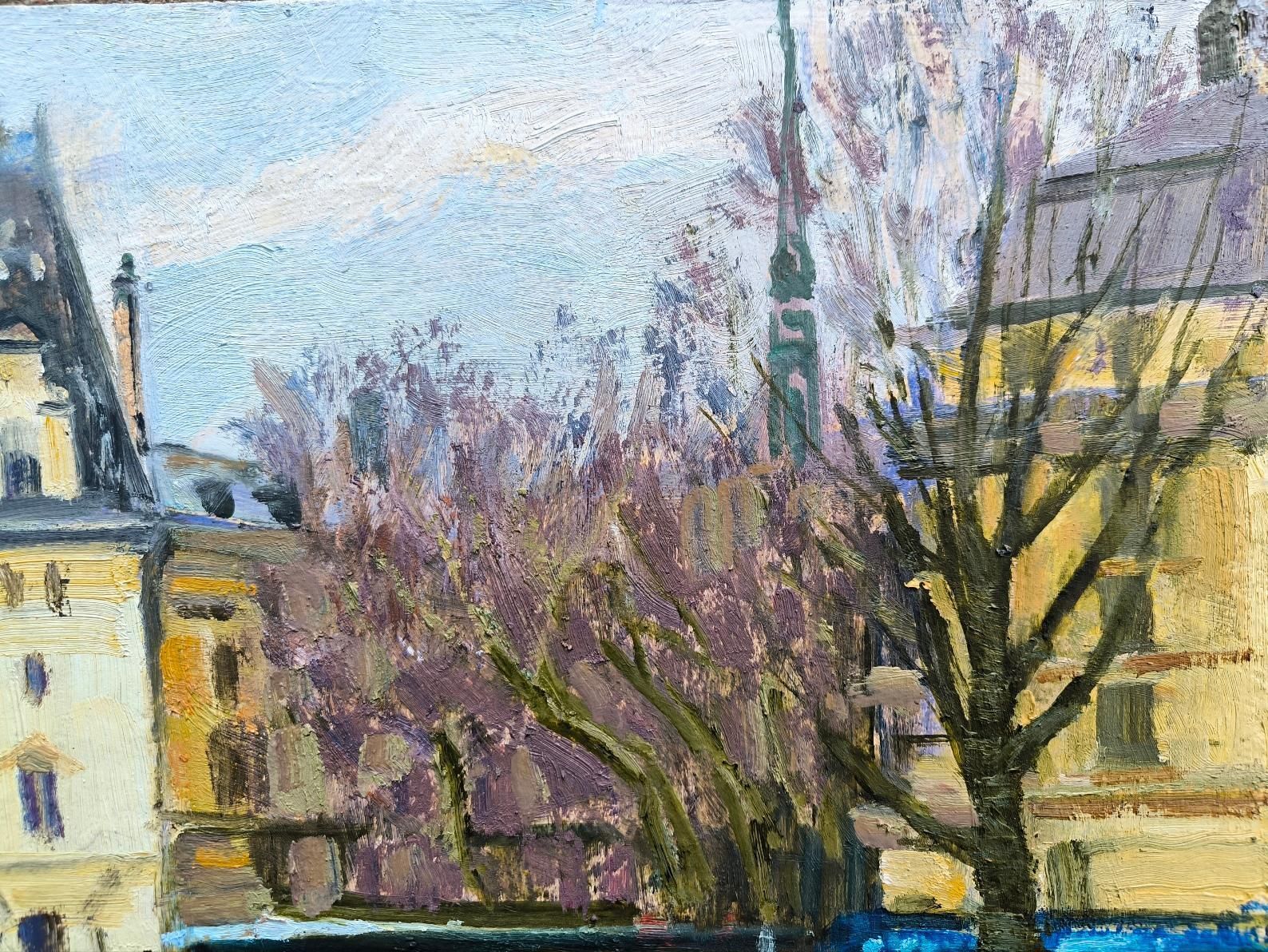 Vladimir Ilibayev Bridge On The Seine2025 photo Art