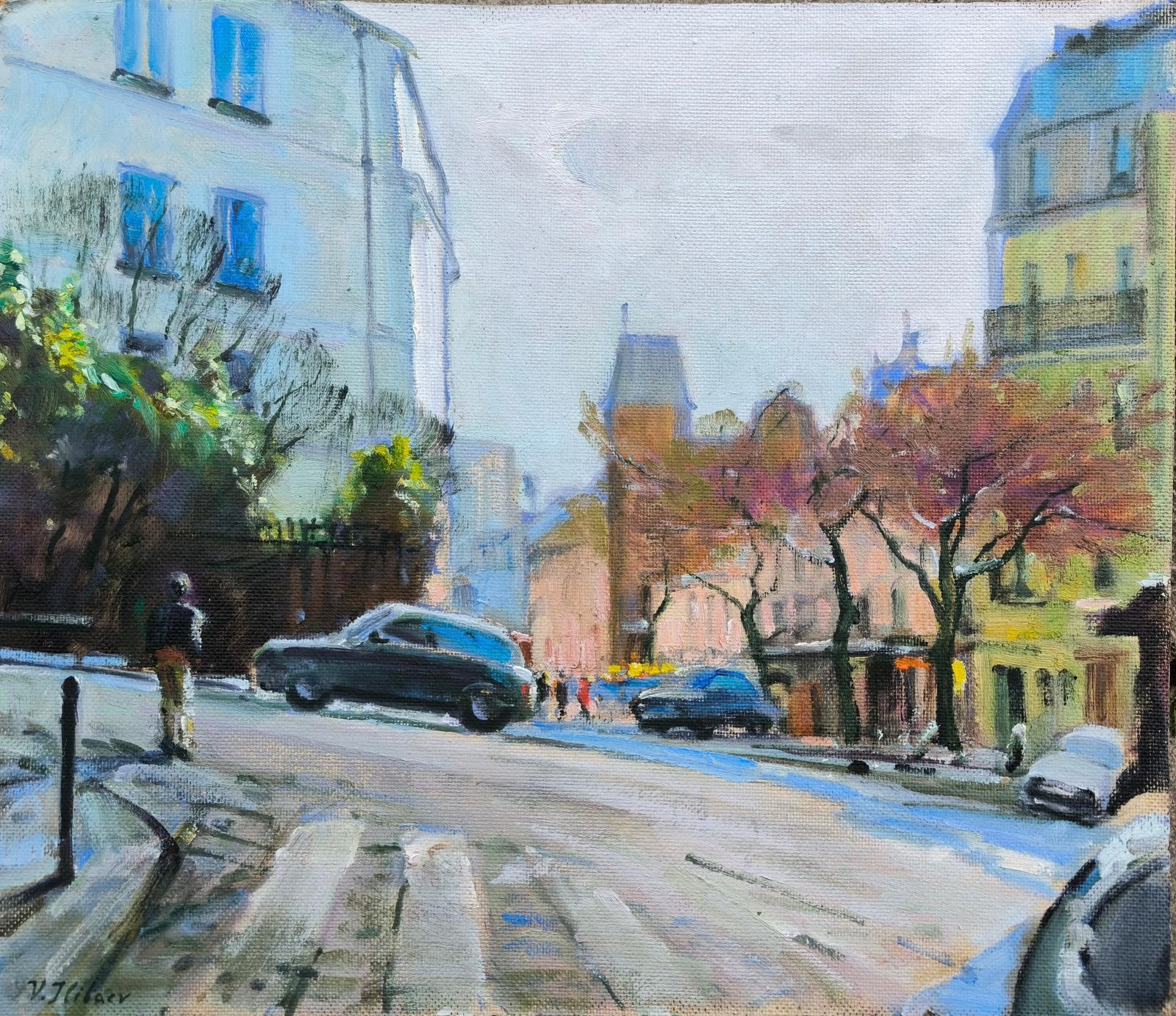 Vladimir Ilibayev Montmartre. Winter.2025