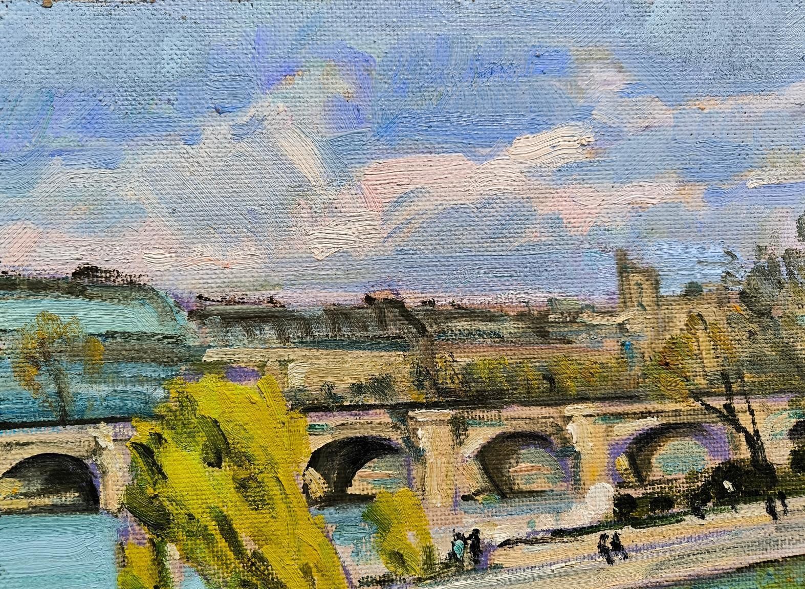 Vladimir Ilibayev Ships On The Seine2025 photo vinterior