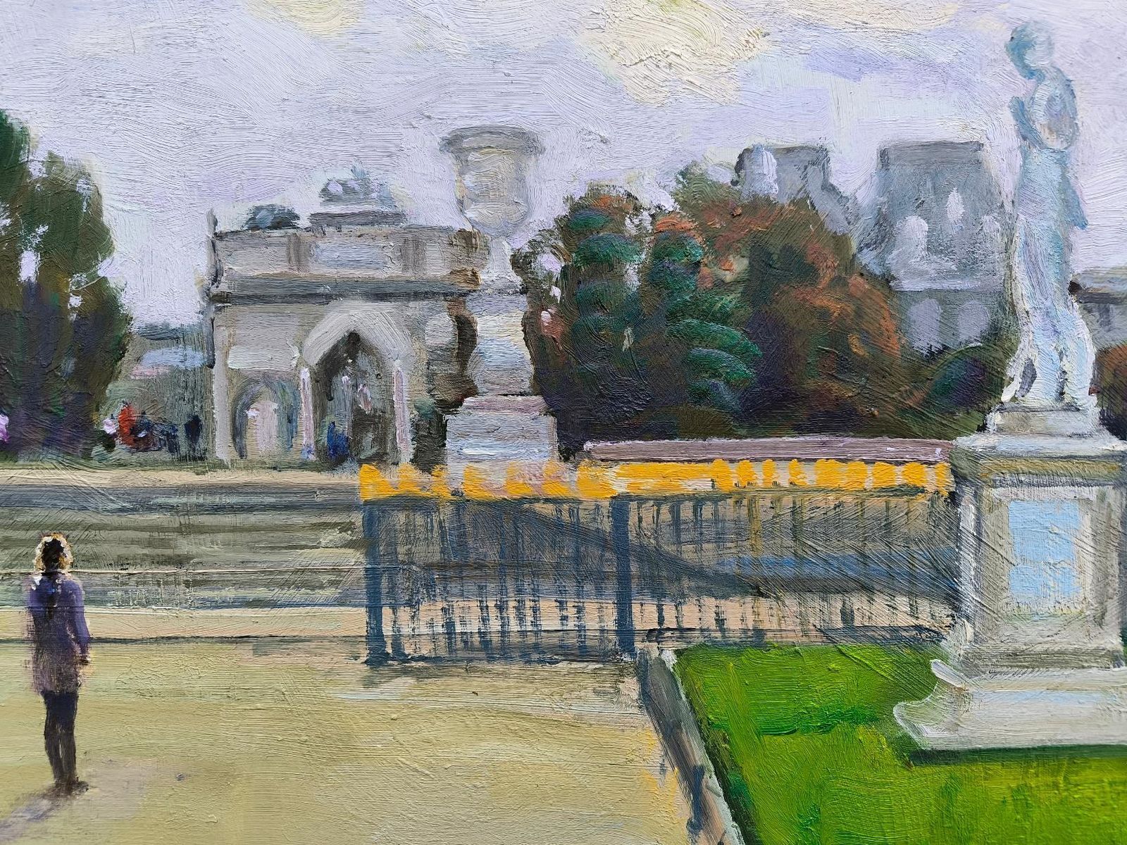 photo for sale Vladimir Ilibayev In The Tuileries Park.2025