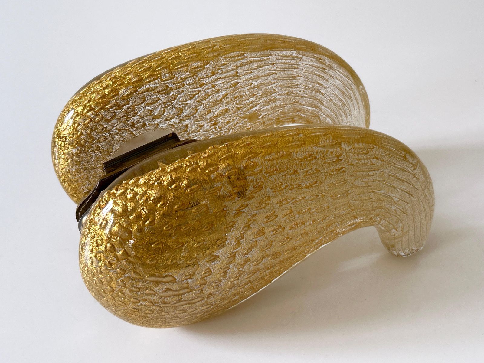 Exceptional Mid Century Murano Glass Push & Pull Door Handles By Seguso 1950s photo furniture