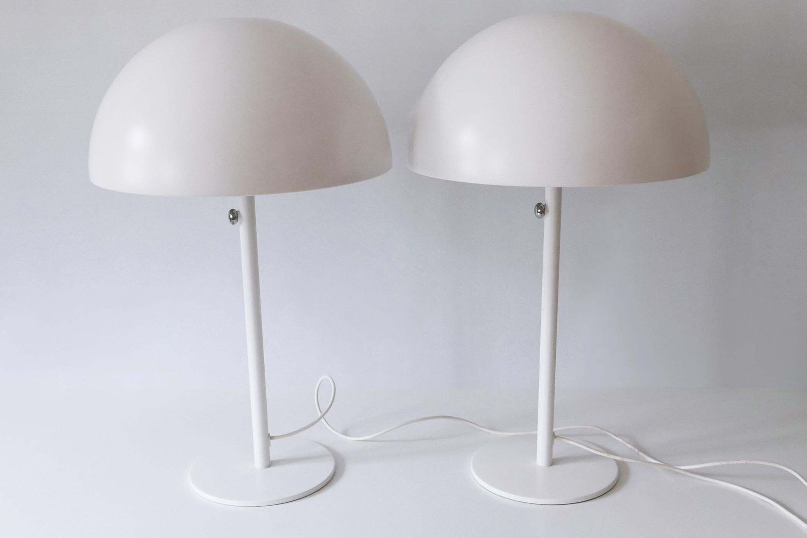 Set Of Two Gorgeous Huge Table Lamps 'Brasa 365' By Ikea Sweden 2000s photo for sale