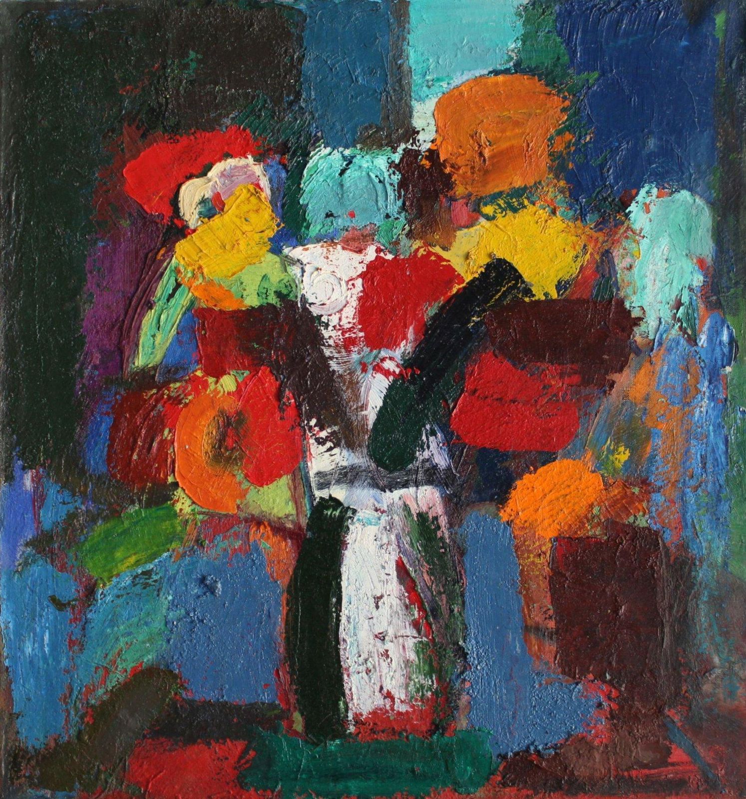 Aleksandr Rodin (1922 2001)flowers In A Vase1988