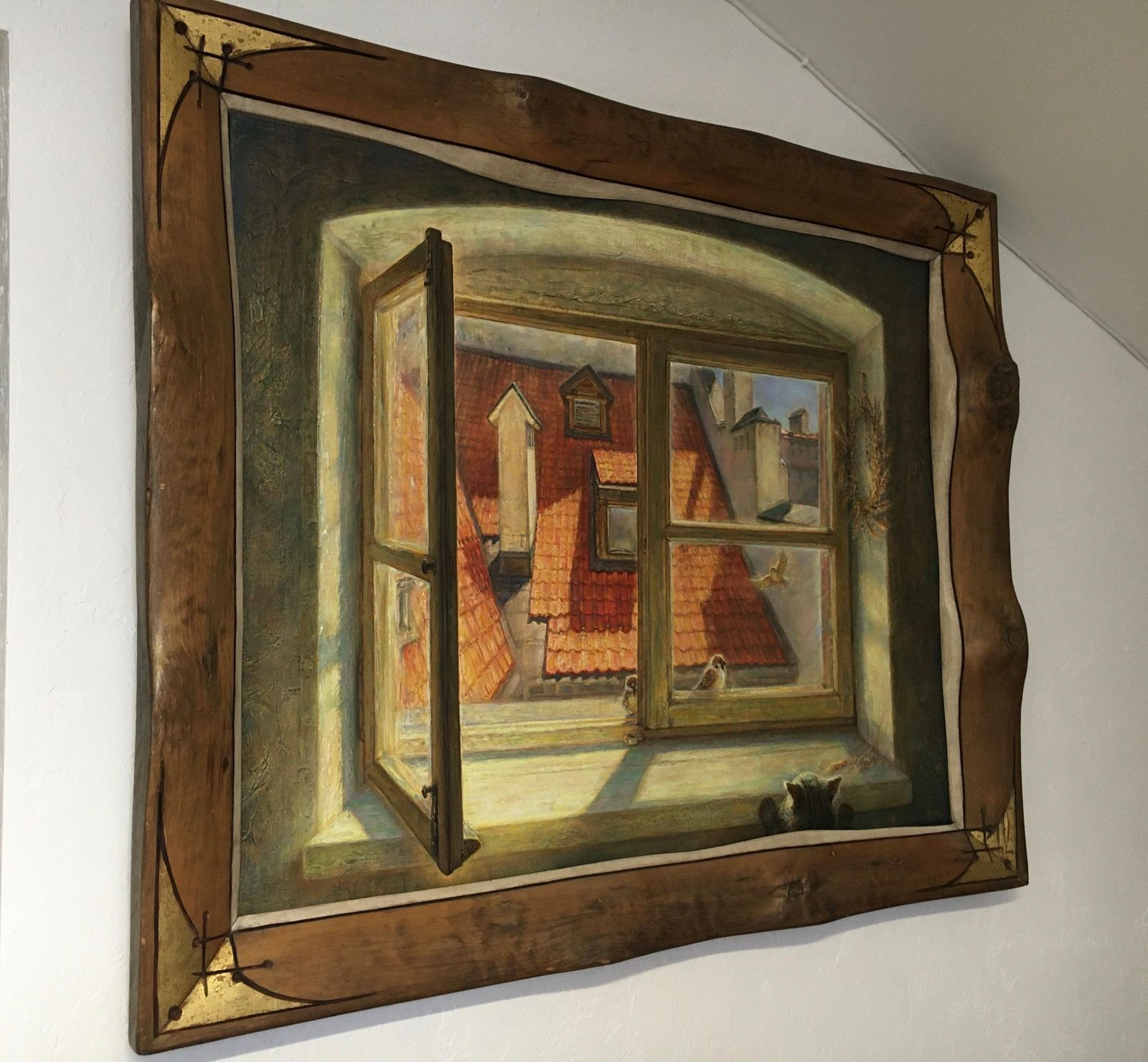 Igor Maikovmorning In The Old Town  Oil/Canvas, 70x90 Cm, 20192019 photo Art