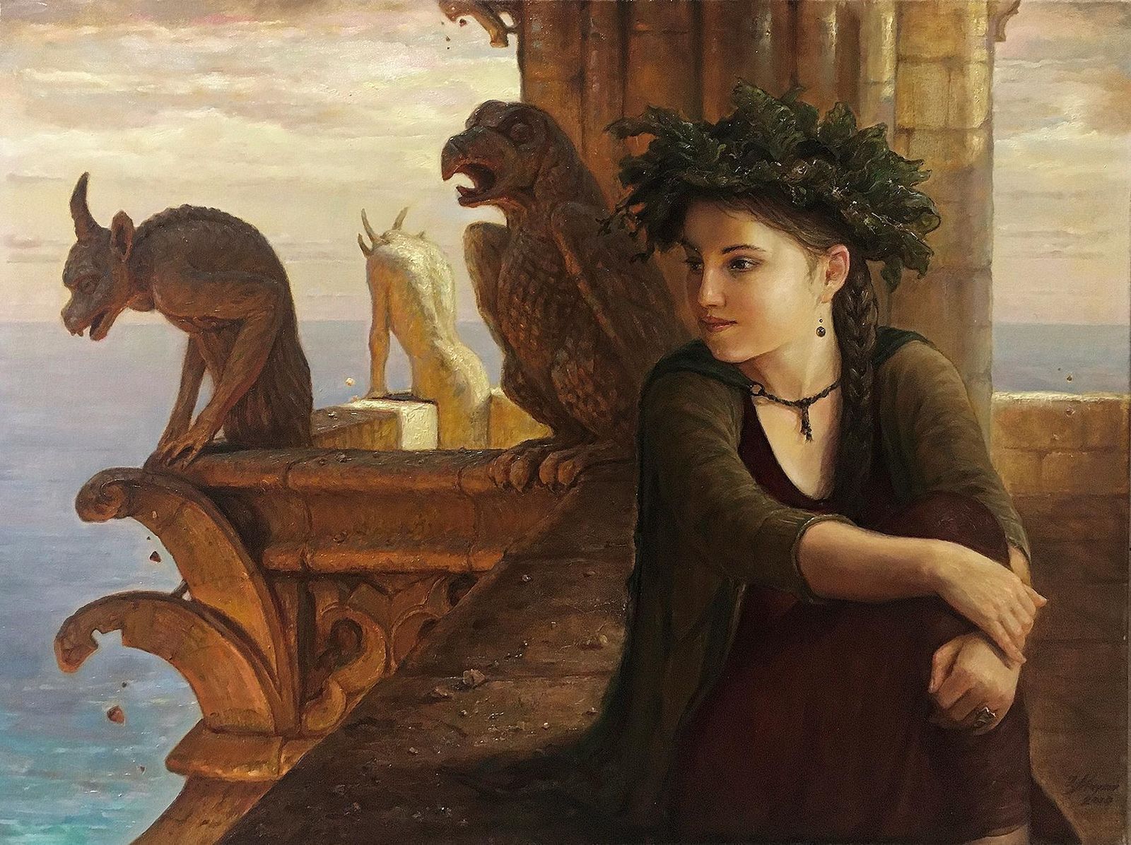 Igor Maikovguardian Of Time  Oil/Canvas, 60x80cm, 20132021