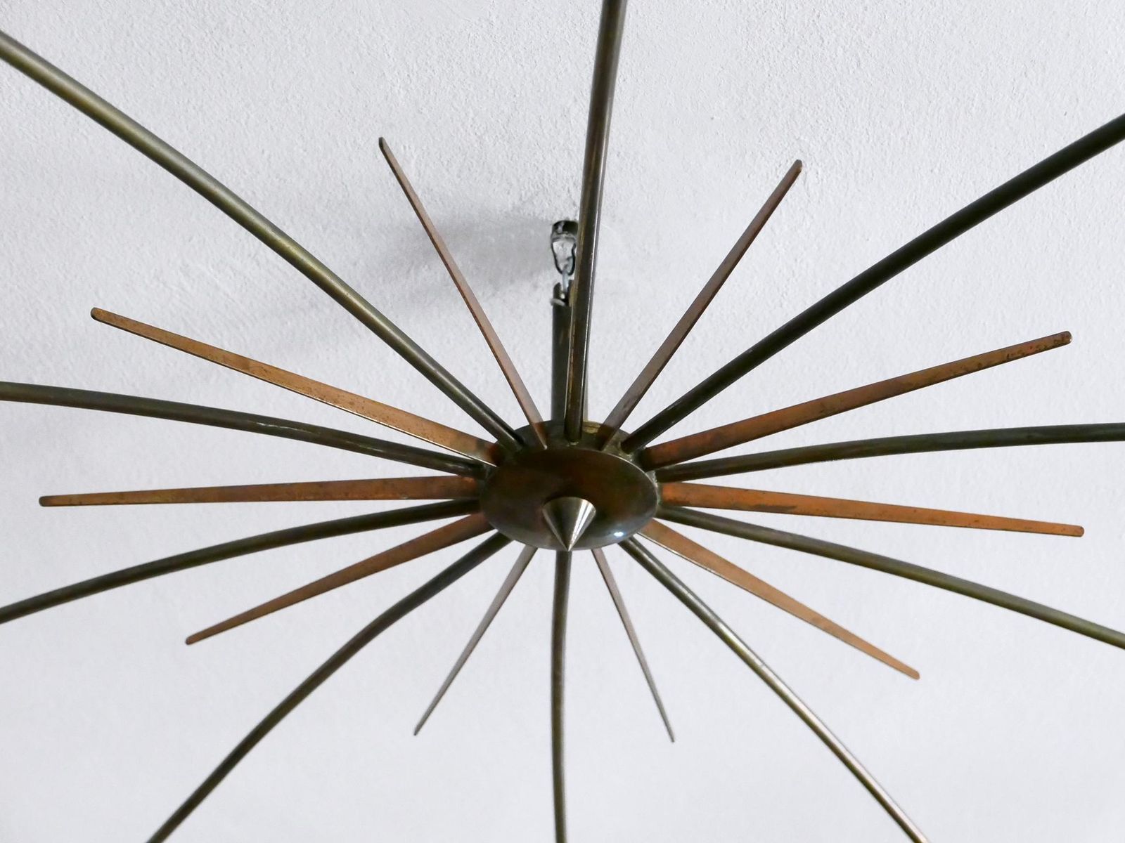 photo buy Gigantic Sputnik Chandelier Or Ceiling Light Sun By J.T. Kalmar, Austria, 1950s
