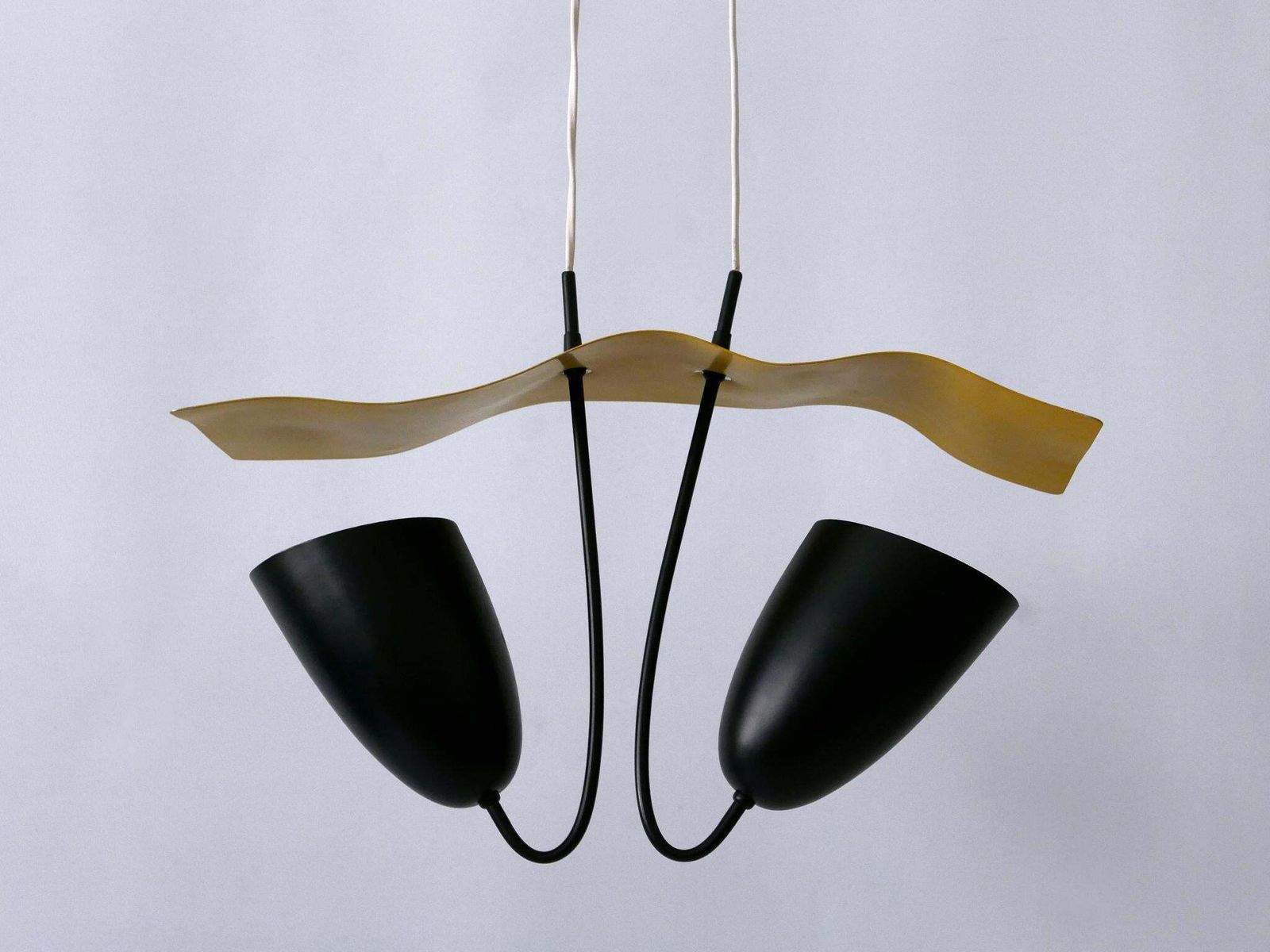 photo furniture Lovely Mid Century Modern Pendant Lamp Or Hanging Light Germany 1960s