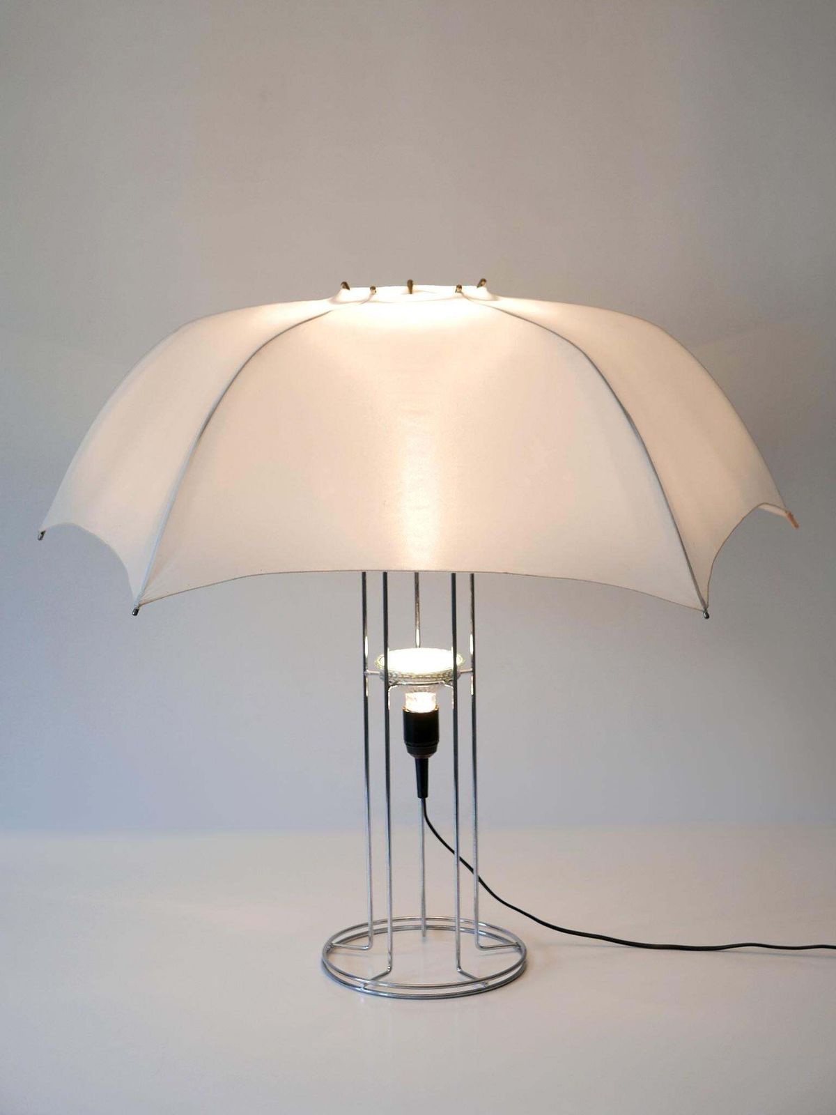 Large And Amazing 'Umbrella' Table Lamp By Gijs Bakker For Artimeta 1970s photo furniture