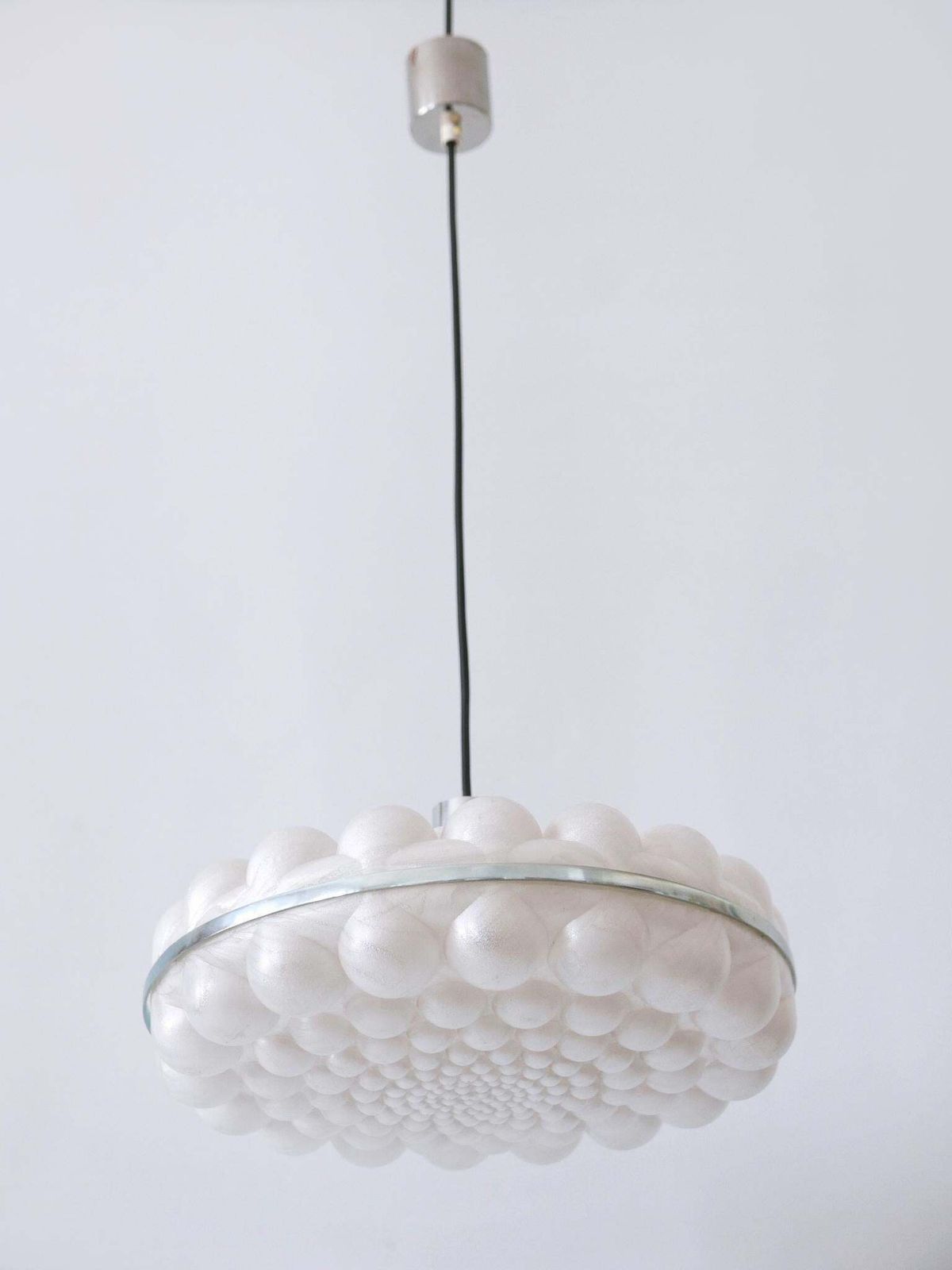 Amazing Mid Century Modern Bubble Pendant Lamps Or Hanging Lights Germany 1970s photo buy