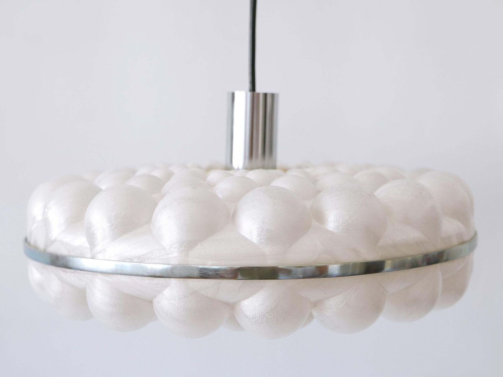 photo buy Amazing Mid Century Modern Bubble Pendant Lamps Or Hanging Lights Germany 1970s
