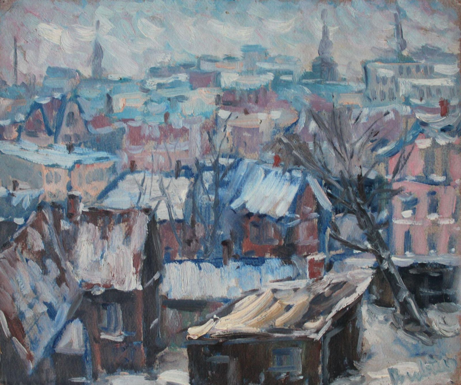 Laimonis Bubierisroofs Of The City1983