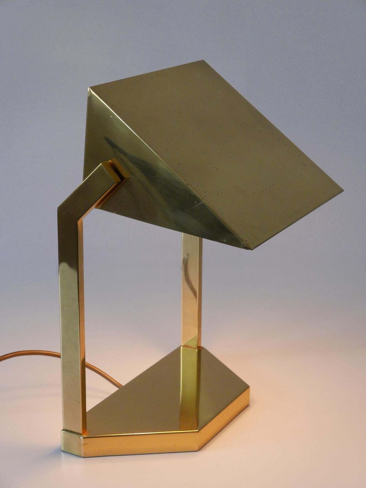 Mid Century Desk Light Or Table Lamp By Vereinigte Werkstätten Germany 1960s photo furniture