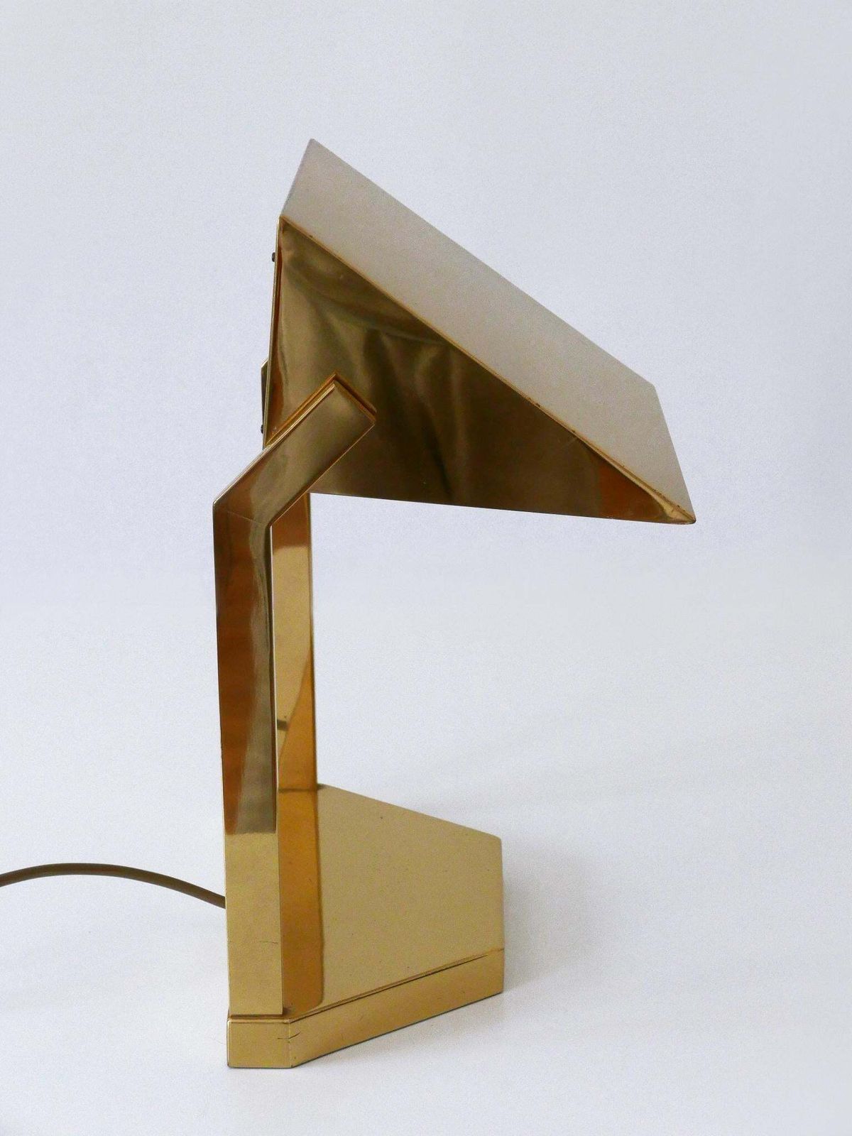 Mid Century Desk Light Or Table Lamp By Vereinigte Werkstätten Germany 1960s photo Lighting
