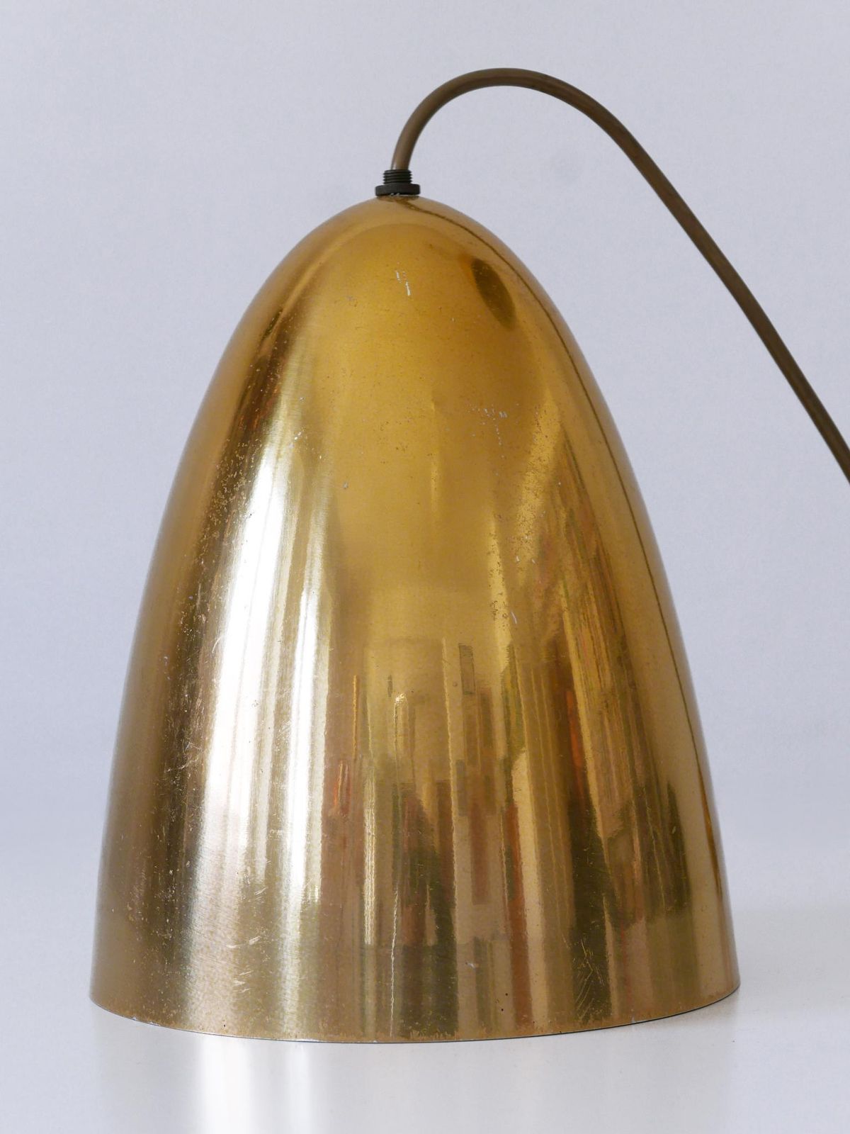 photo vinterior 1 Of 4 Elegant Mid Century Modern Pendant Lamps Or Hanging Lights Germany 1950s