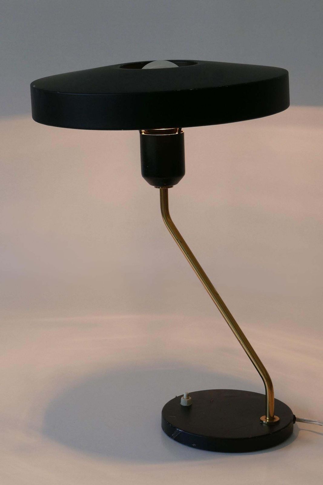 photo for sale Mid Century Romeo Table Lamp Or Desk Light By Louis Kalff For Philips 1950s