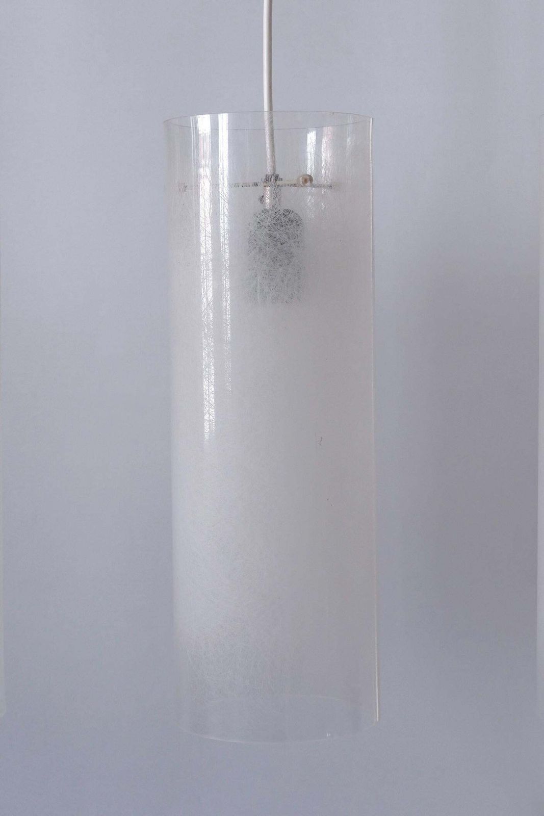 photo for sale Set Of Three Mid Century Modern Pendant Lamps By Rupert Nikoll Austria 1970s