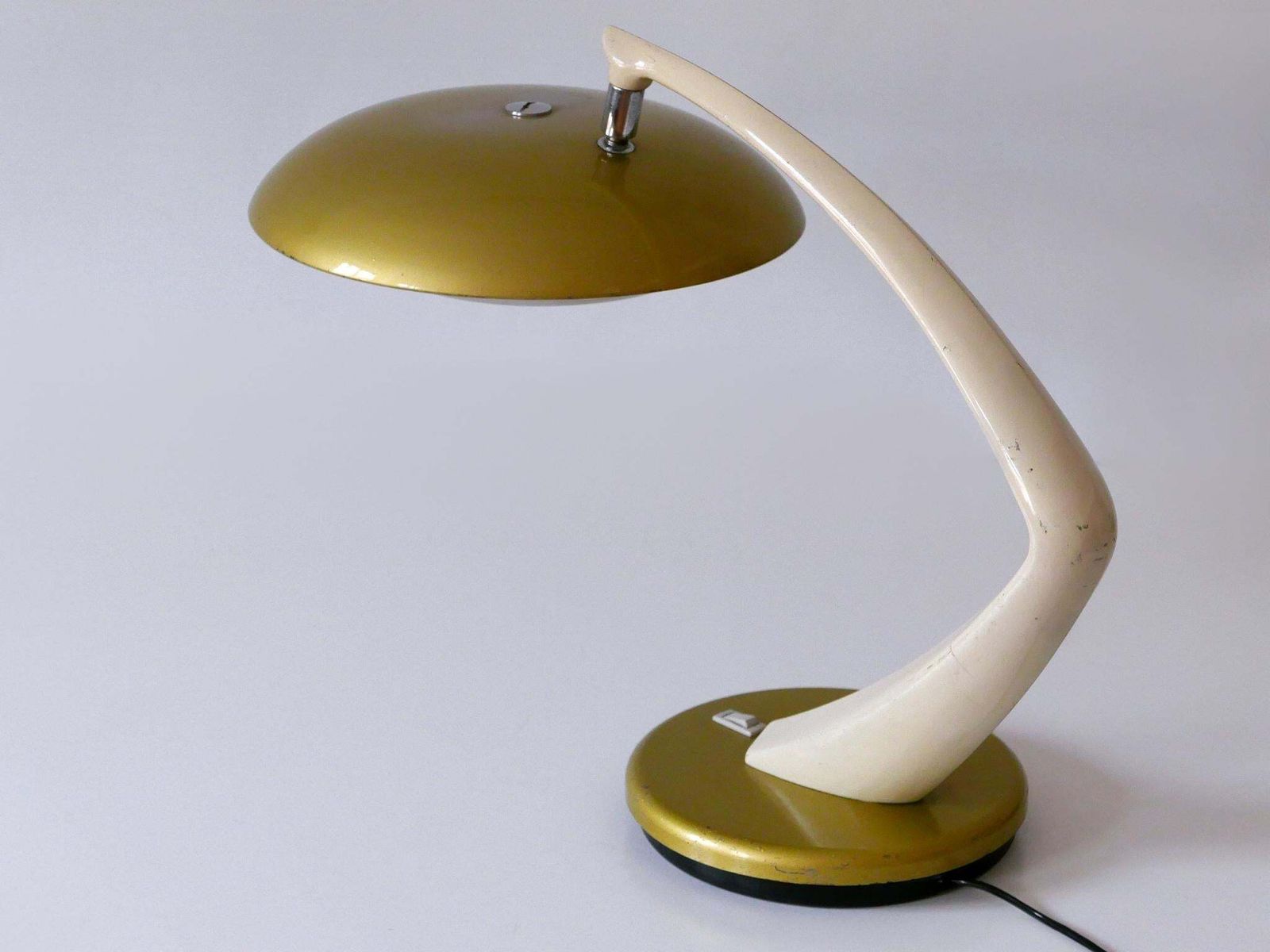 Mid Century Modern Desk Light Or Table Lamp 'Boomerang 64' By Fase Spain 1960s photo 1560.0