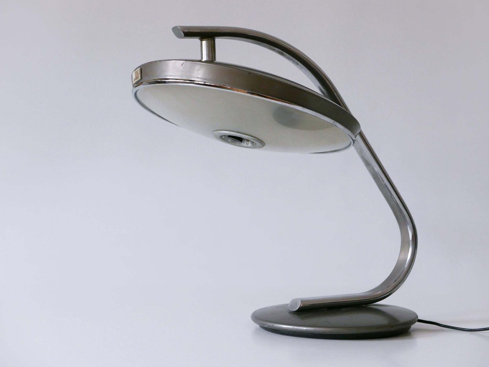 Mid Century Modern Desk Light Or Table Lamp 'Boomerang' By Fase Spain 1960s photo buy