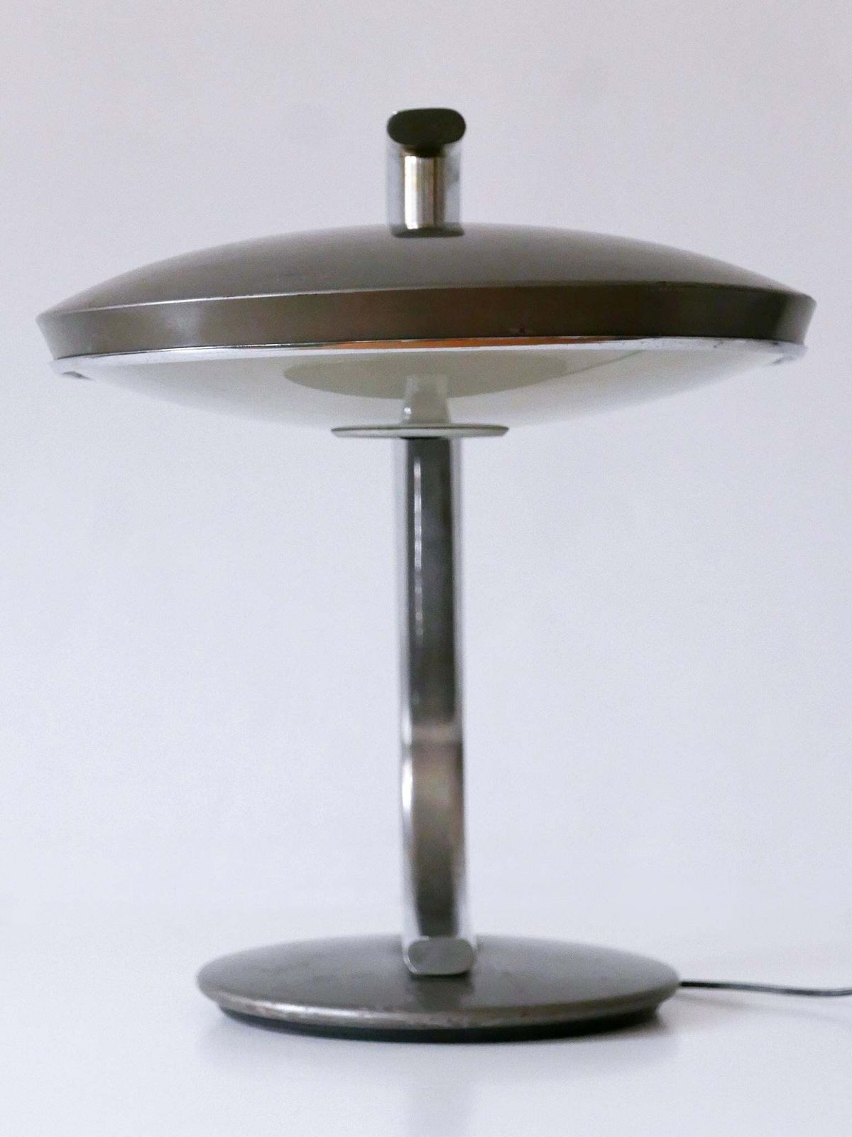 Mid Century Modern Desk Light Or Table Lamp 'Boomerang' By Fase Spain 1960s photo vintage