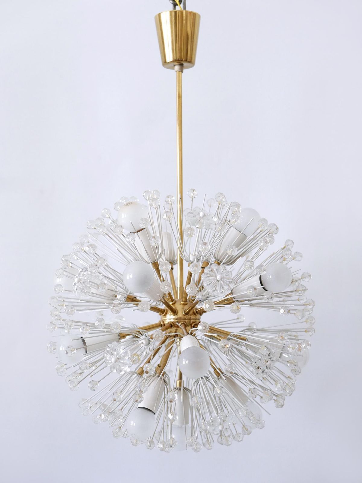 photo furniture Amazing 17 Lights Chandelier Dandelion By Emil Stejnar For Rupert Nikoll 1950s
