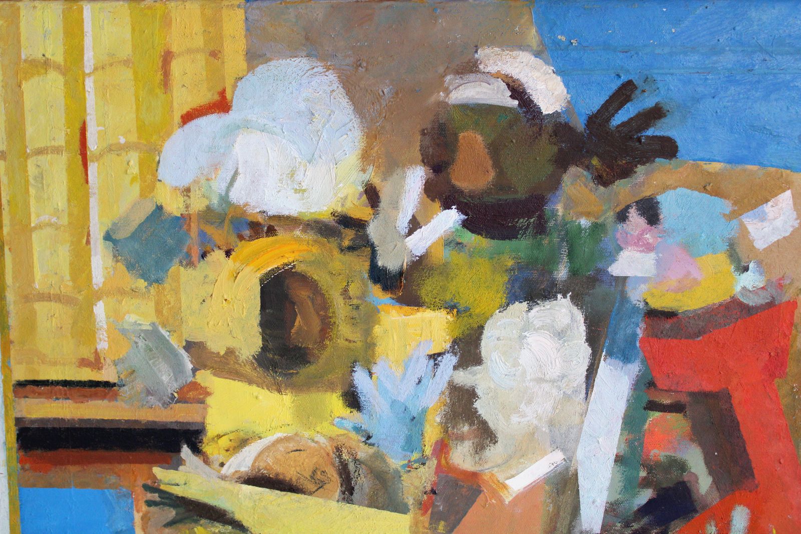Victor Karnauh A Dump. Oil On Canvas, 100x100 Cm photo furniture