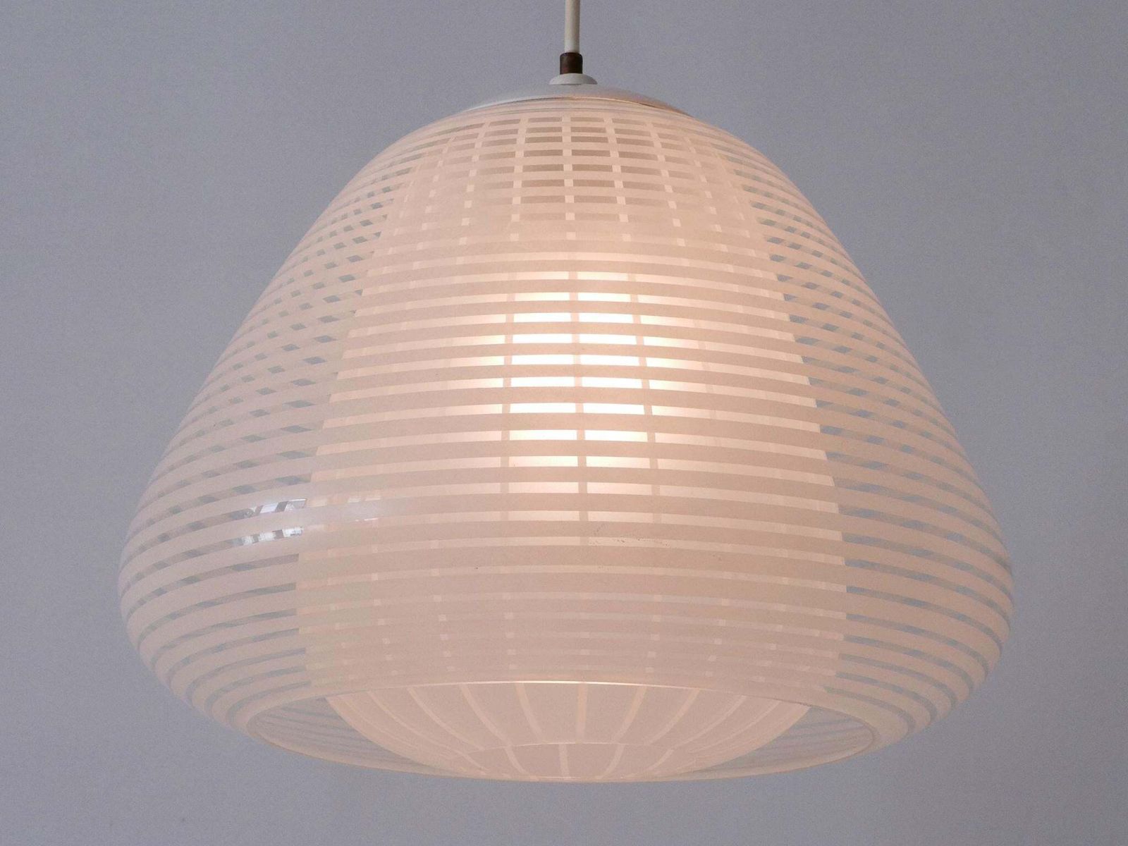 3362.0 Rare Mid Century Pendant Lamp "München" By Wilhelm Wagenfeld For Peill & Putzler photo