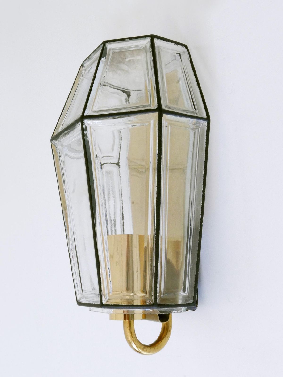 photo buy Set Of Two Mid Century Modern Sconces Or Wall Fixtures By Glashütte Limburg