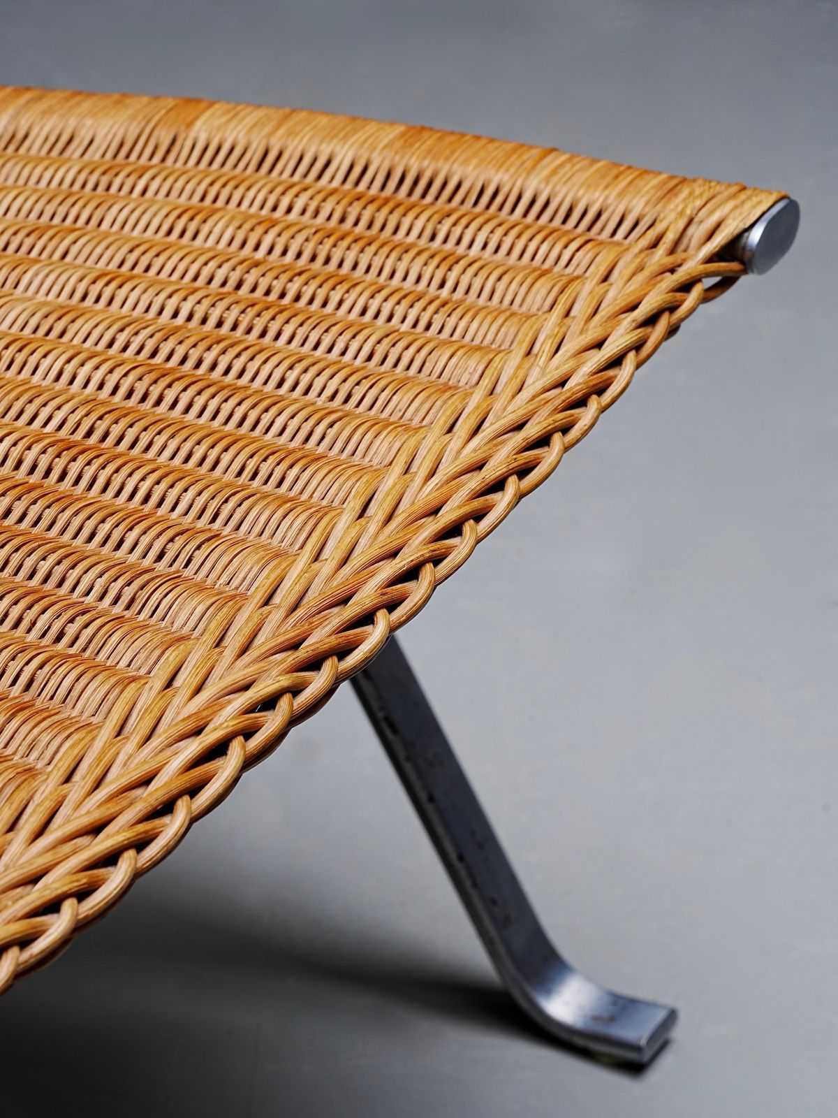 photo for sale Set Of 2 Pk 22 Chairs By Poul Kjaerholm For E. Kold Christensen, Denmark, 1955
