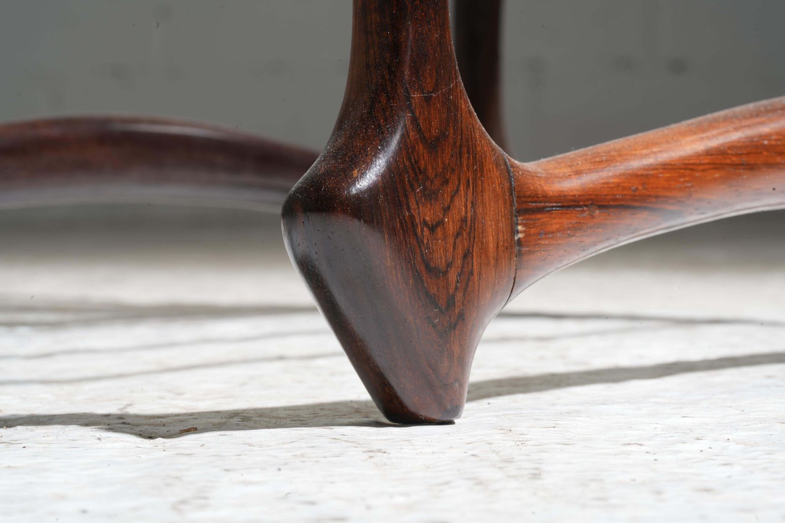 Meubels Bijzettafel Van Giuseppi Scapinelli, Hout En Glas, Brazilië, Ca. Jaren 1950 photo