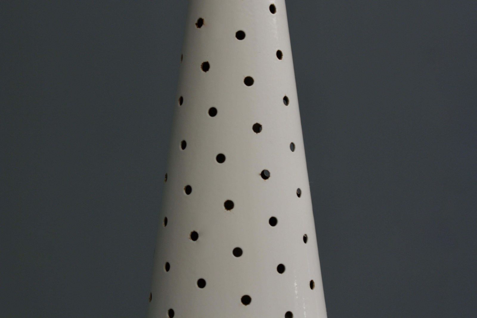 Set Van 4 Mathieu Mategot Voor Holophane Plafondlampen In Metaal En Glas, Ca. Jaren 1950 photo vinterior