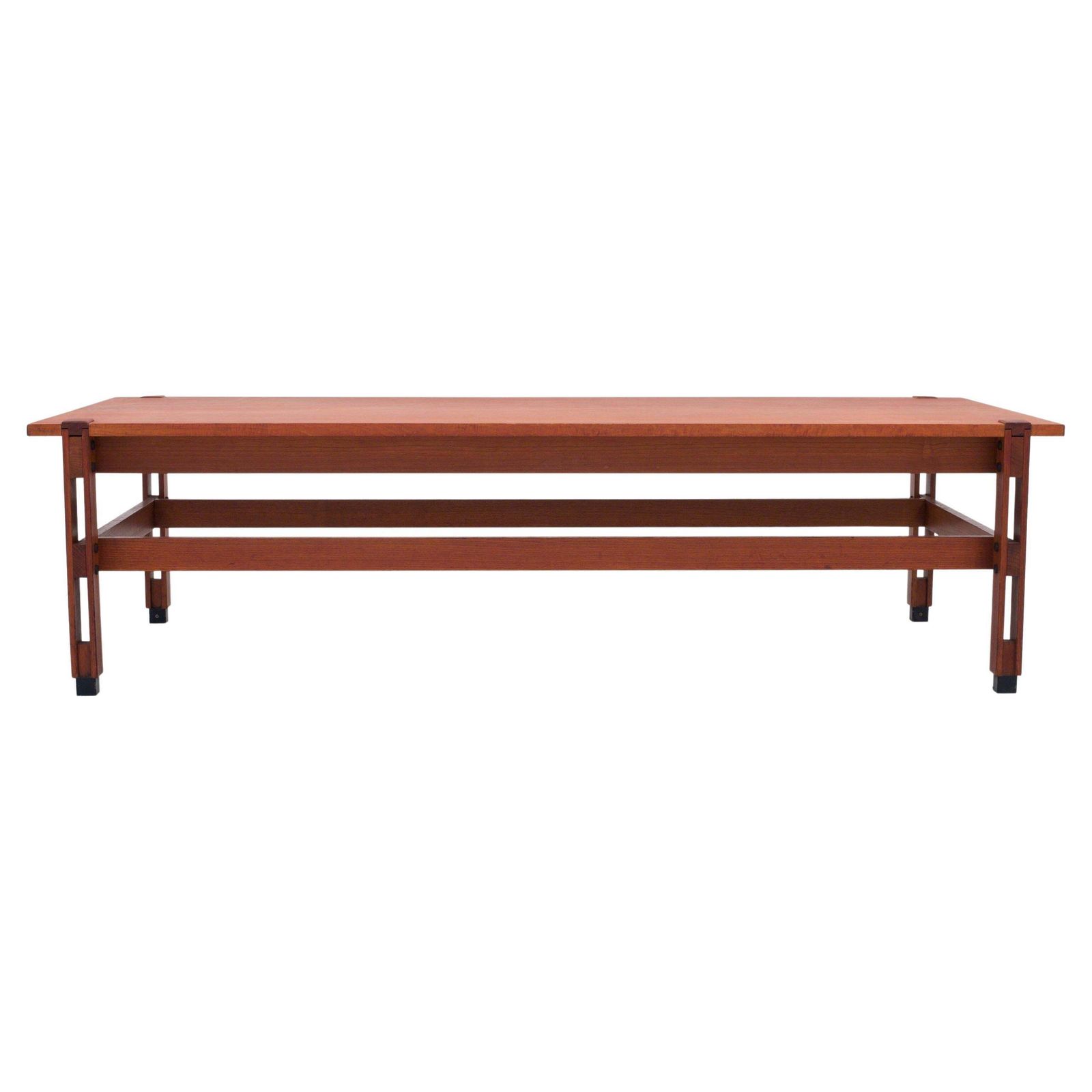 Ico Parisi 'Tivoli' Salontafel In Teak Voor Mim Roma, Italië, 1958