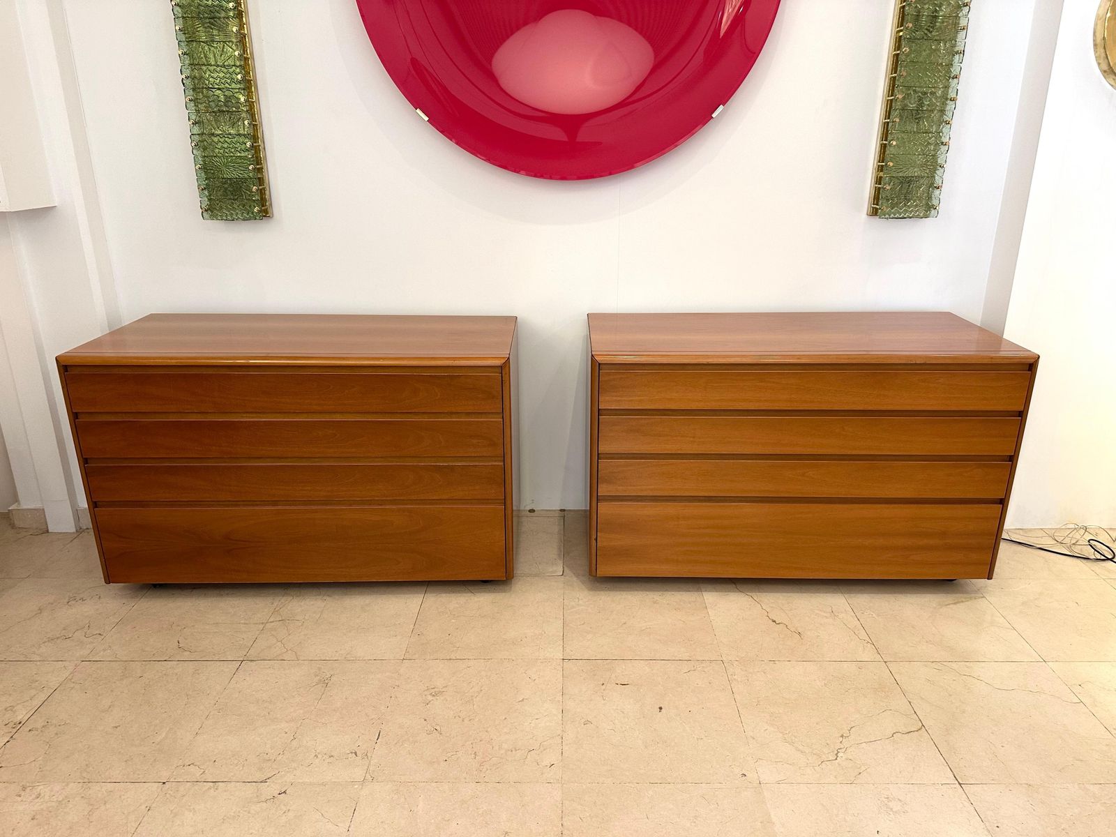 Wood Chest Of Drawers By Luigi Saccardo For Gasparello. Italy, 1970s photo for sale