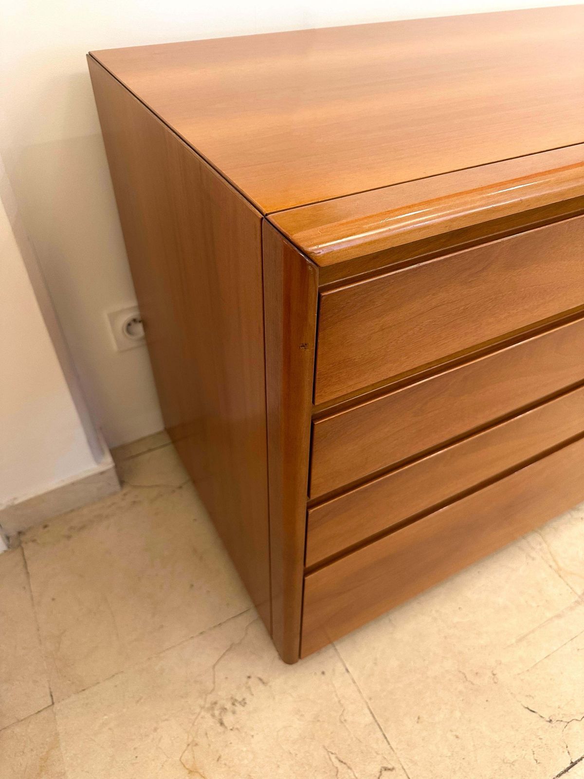 Wood Chest Of Drawers By Luigi Saccardo For Gasparello. Italy, 1970s photo buy