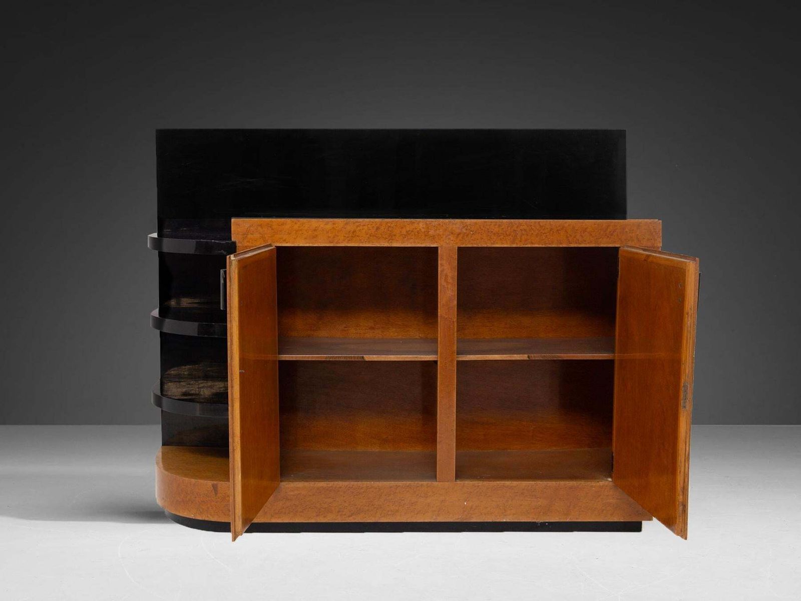 Italian Rationalist Sideboard By G. Pagano In Bauhaus Style photo Furniture