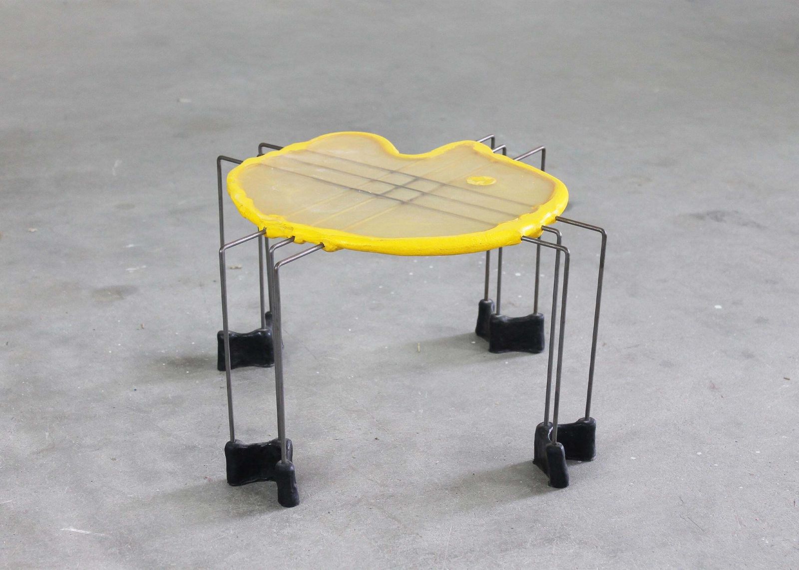Gaetano Pesce Set Of Three Nesting Play Tables In Resin By Fish Design 1999 photo vintage