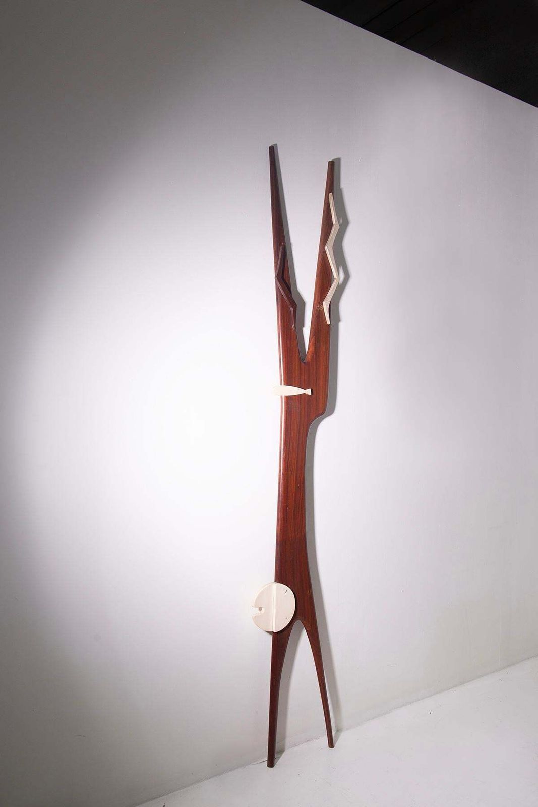 Italian Futurist Wall Sculpture With Anthropoform photo vinterior