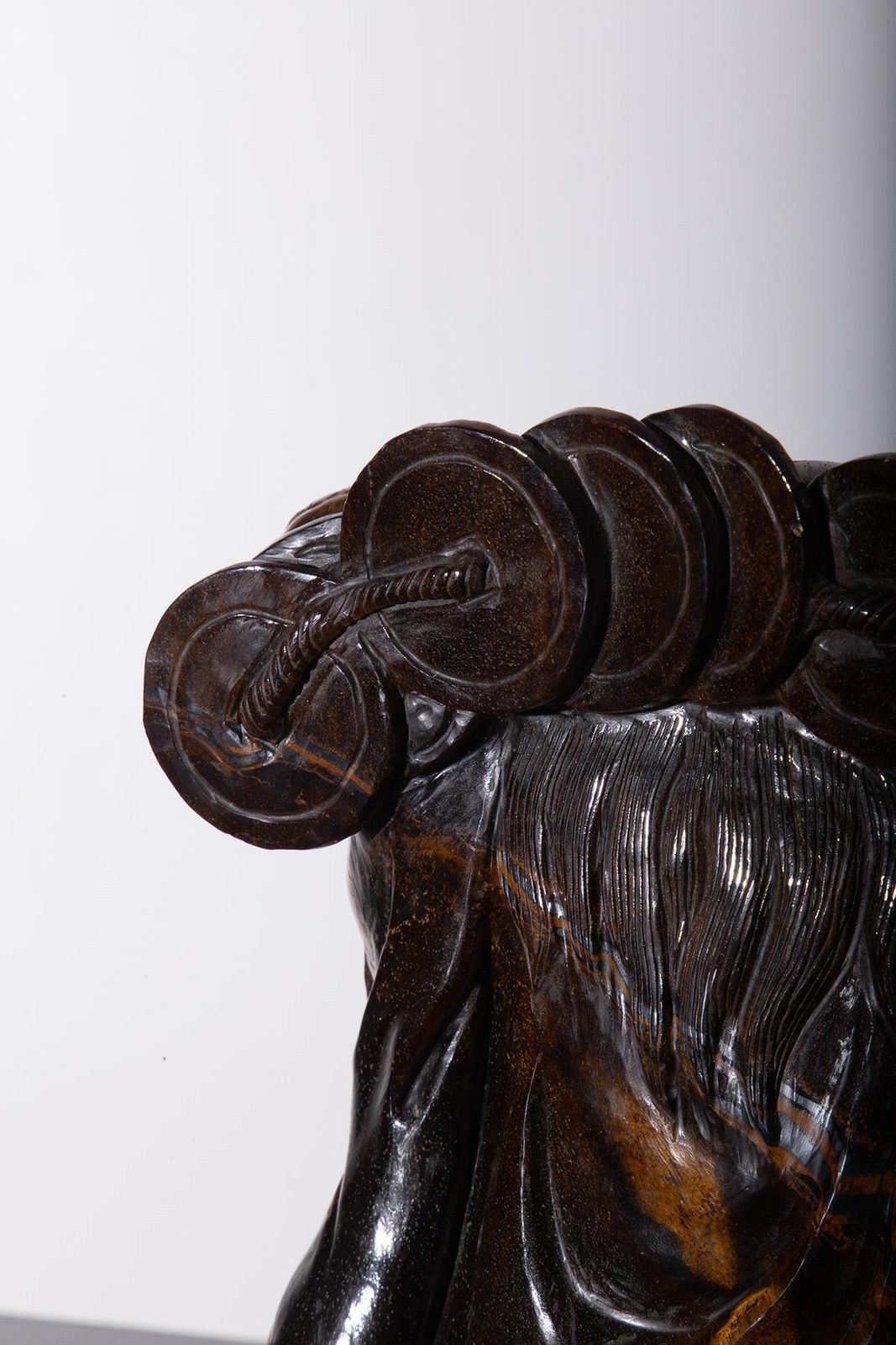 Budai Buddha Fine Wood Carving photo buy