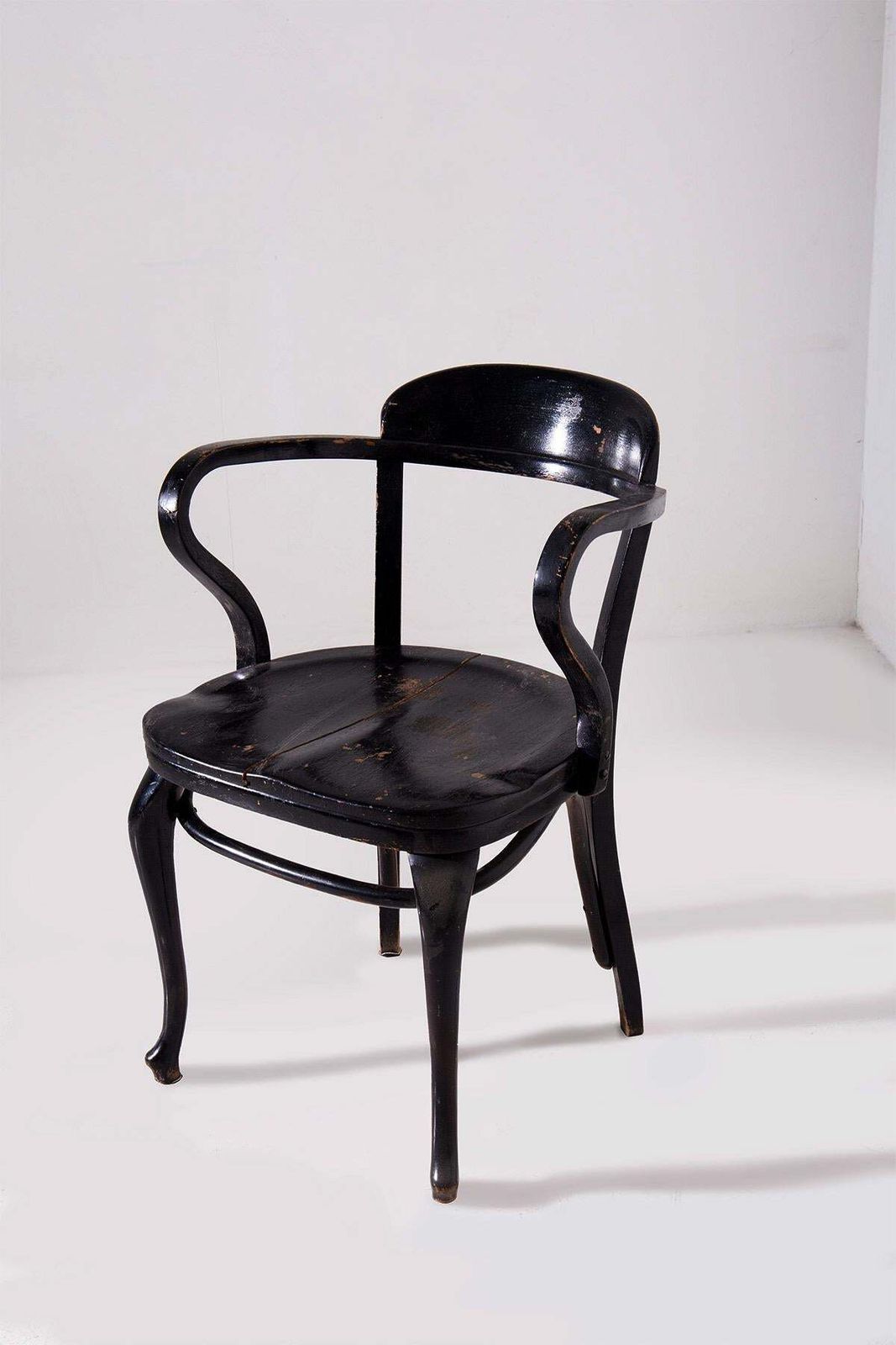 Set Of Three Chairs By Michael Thonet And Art Deco Table photo buy