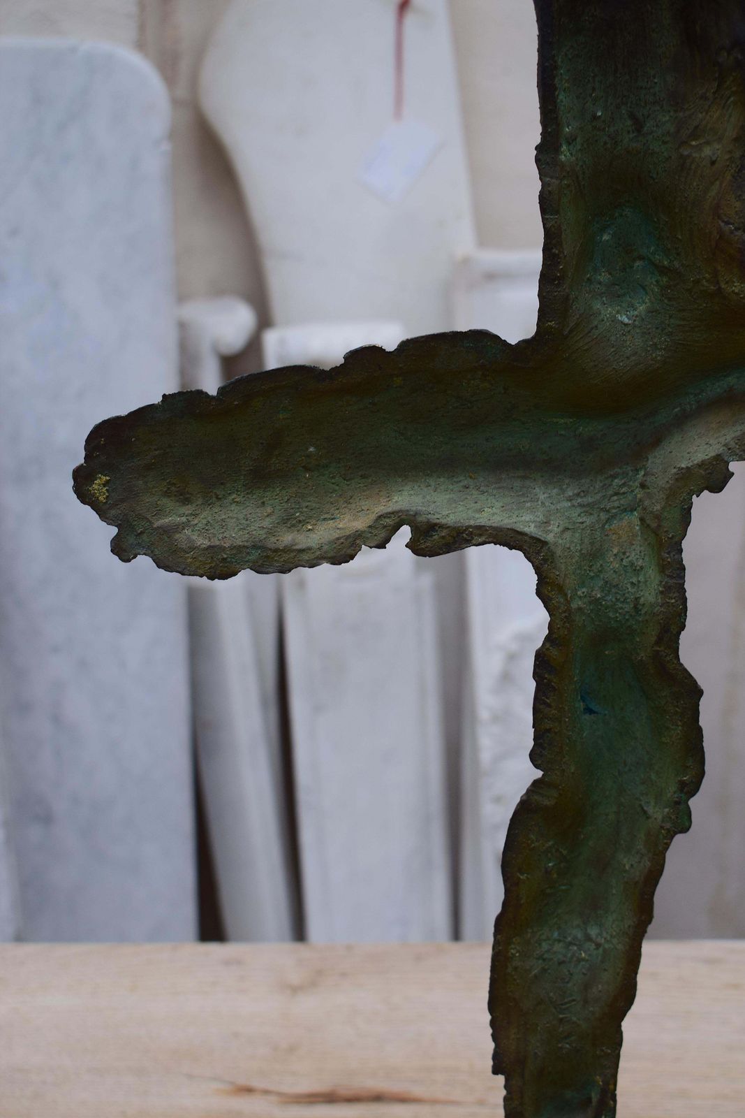 708.0 Sculptural Crucifixion By The Catalan Artist Xavier Ruscallleda photo
