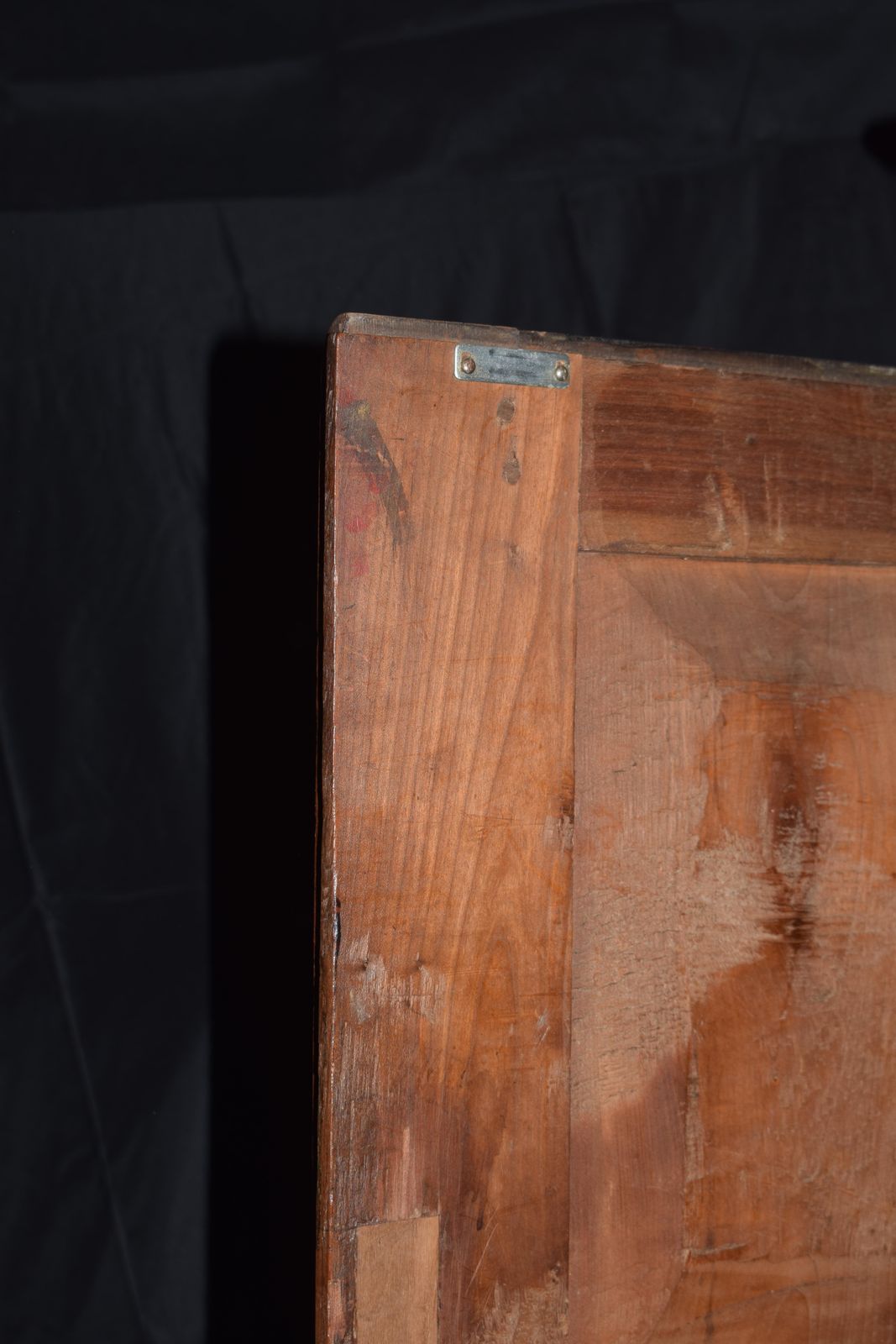 Furniture Louis Philippe Solid Walnut Armoire Wardrobe With A Single Draw photo