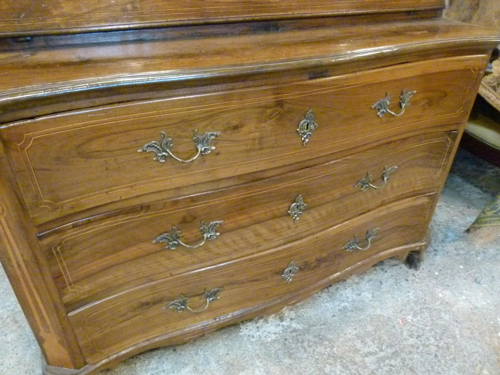 Walnut Secretary In Louis XVI Style photo 7080.0
