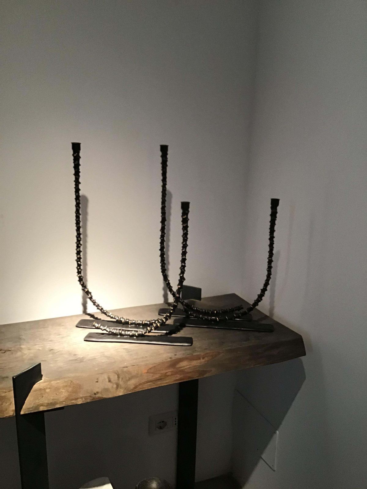 Laboratorio Avallone Portacandele/Sculture In Fusione Di Bronzo 1910 Italy photo buy