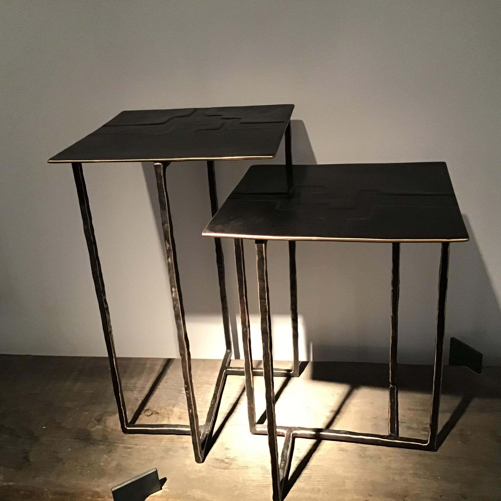 Laboratoro Avallone “ Tavoli Occasionali “ Twist Coffe Table Bronzo Sat.2010 Ita photo buy