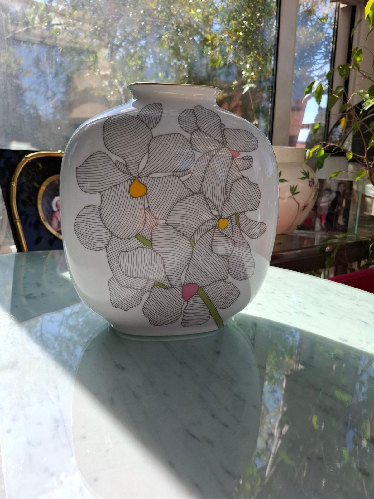 Rosenthal Porcelain Vase 1970 Italia photo buy